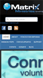 Mobile Screenshot of matrixministries.org